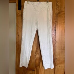 Banana Republic White Chino Pants